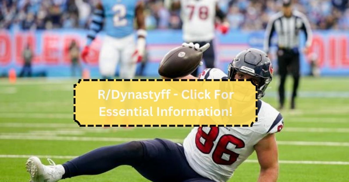 R/Dynastyff - Click For Essential Information!