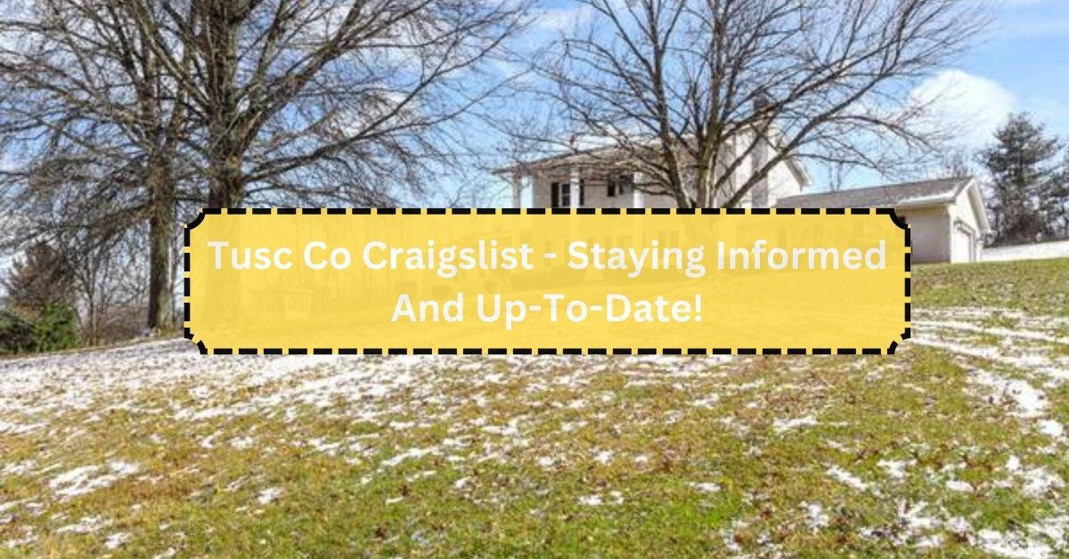 Tusc Co Craigslist - Staying Informed And Up-To-Date!