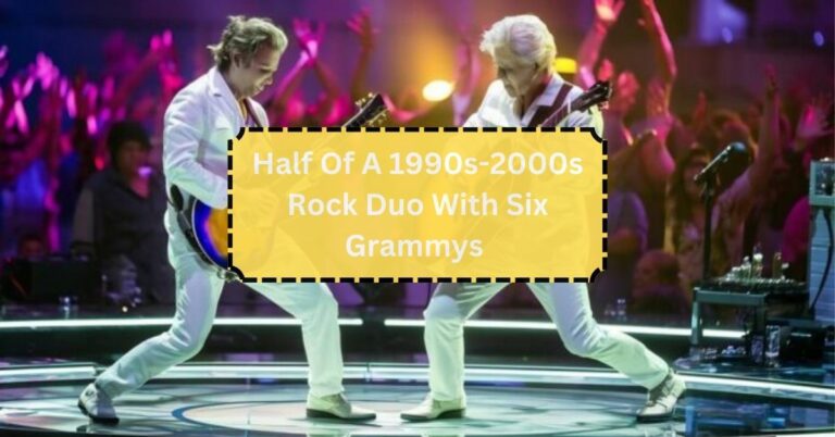 Half Of A 1990s-2000s Rock Duo With Six Grammys – See The Talent!