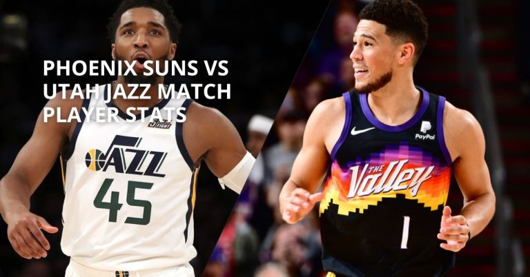 Phoenix Suns vs Utah Jazz Match Player Stats!